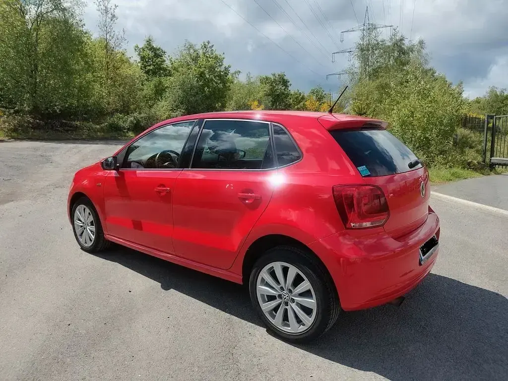 Usata VW Polo Life 90 CV (66 kW) 2014 Rosso Berlina