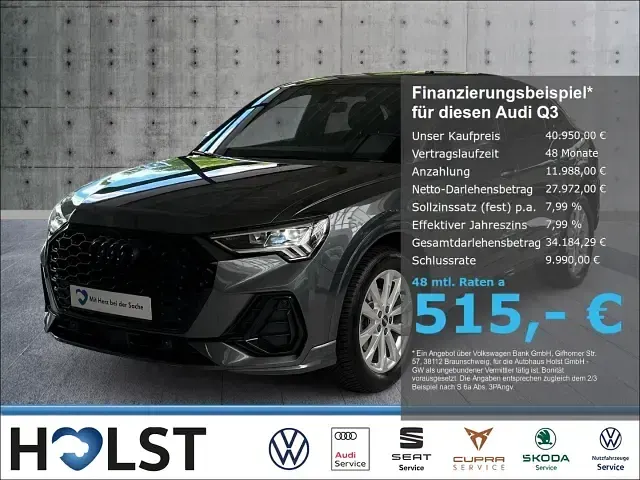 Usata Audi Q3 Sportback S-Line 150 CV (110 kW) 2025 SUV