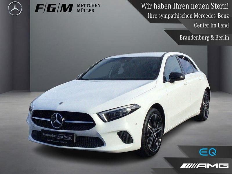 Gebraucht Mercedes A250 Progressive 218 PS (160 kW) 2021 Unilack polarweiß Limousine