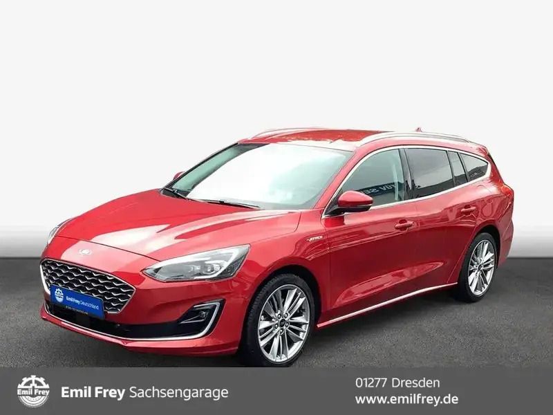 Rot Gebraucht 2020 Ford Focus Vignale Kombi | 21.940 € (Fairer Preis) - Bild 1/4