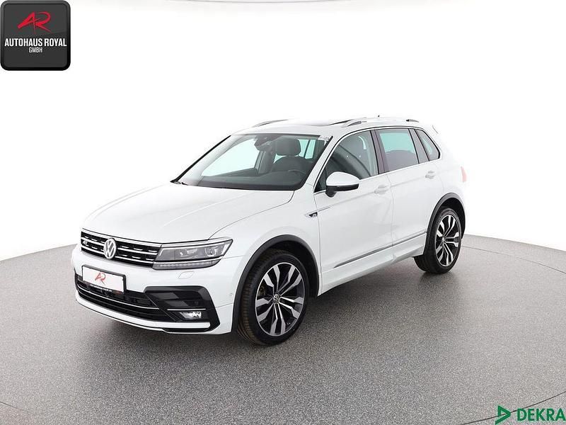 Weiß Gebraucht 2018 VW Tiguan R-line SUV | 29.880 € (Superpreis) - Bild 1/4