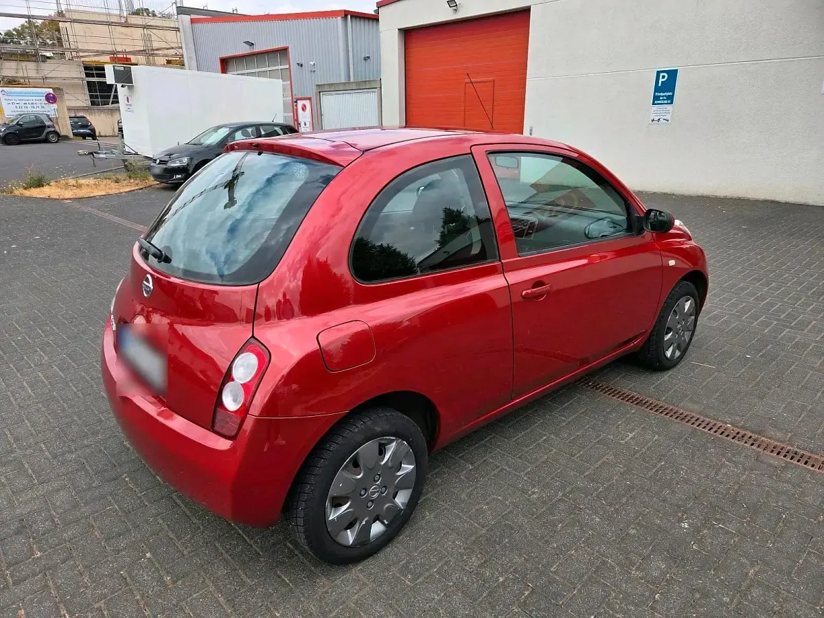 Gebraucht Nissan Micra 65 PS (47 kW) 2005 Rot Kleinwagen