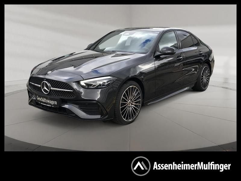 Grau metalliclack graphitgrau Gebraucht 2025 Mercedes C220 Limousine | 51.890 € - Bild 1/4
