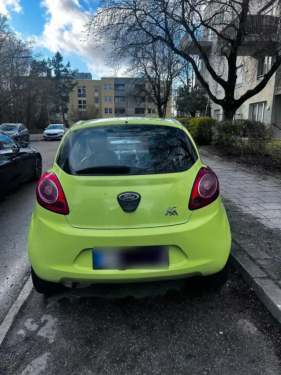Usata Ford Ka 75 CV (55 kW) 2009 Verde Utilitaria
