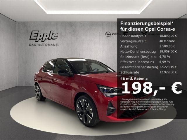 Rot Gebraucht 2022 Opel Corsa-e Ultimate Kleinwagen | 19.890 € (Etwas zu teuer) - Bild 1/4