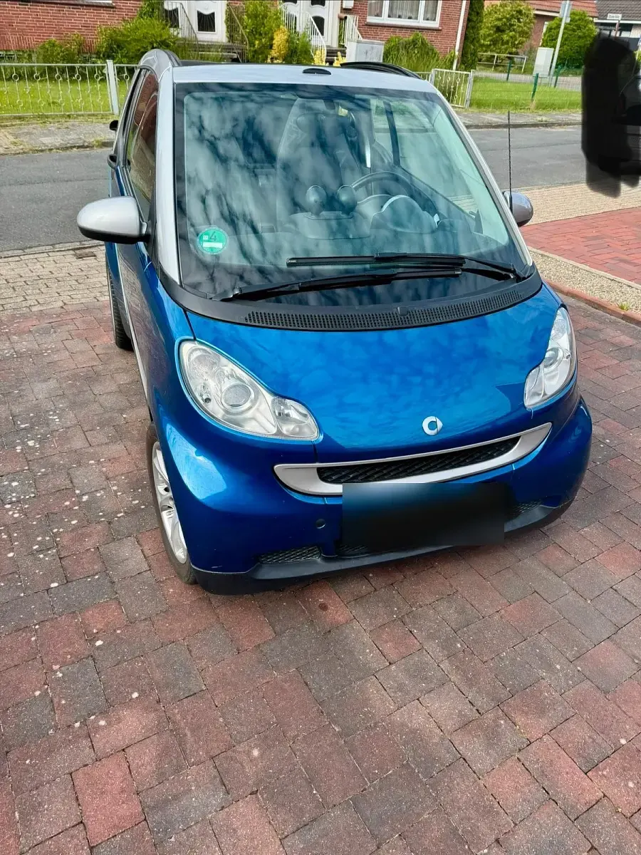 Gebraucht Smart ForTwo Cabrio 71 PS (52 kW) 2008 Blau Cabrio
