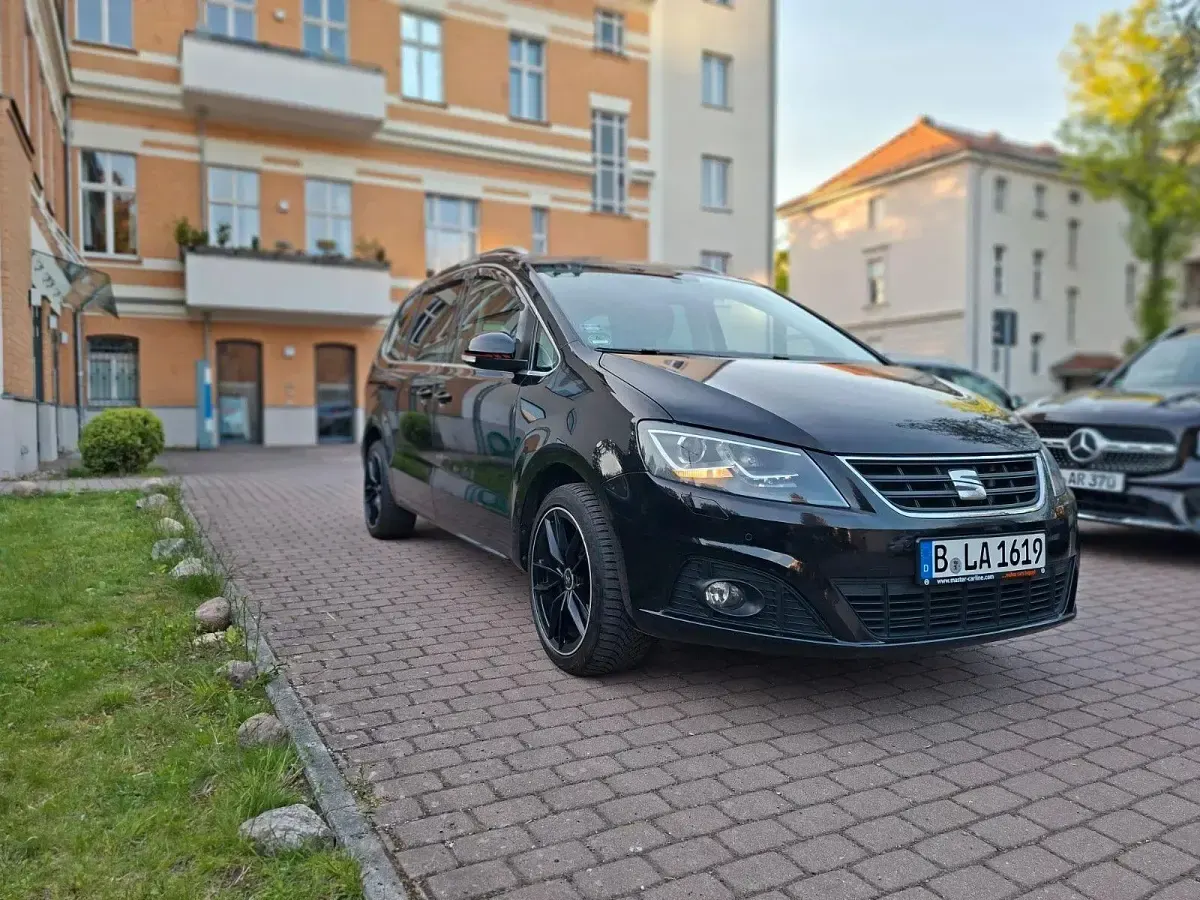 Gebraucht Seat Alhambra Style 184 PS (135 kW) 2017 Schwarz Van / Kleinbus