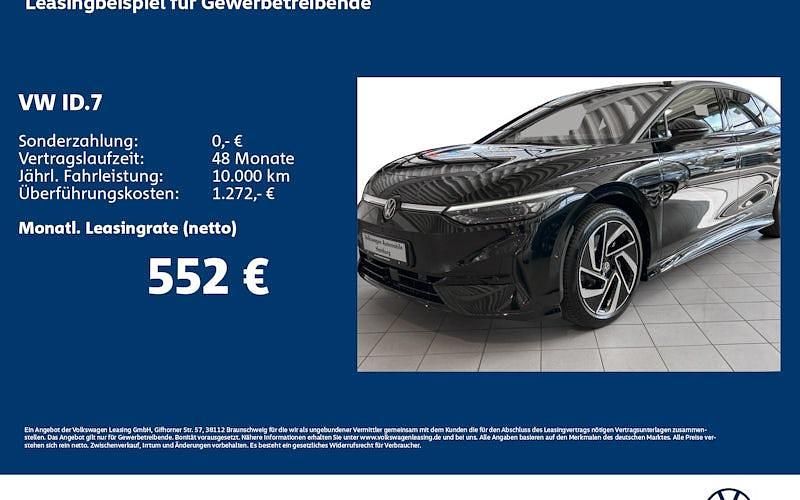 Schwarz Neu 2025 VW ID.7 Pro Limousine | 69.514 € - Bild 1/4