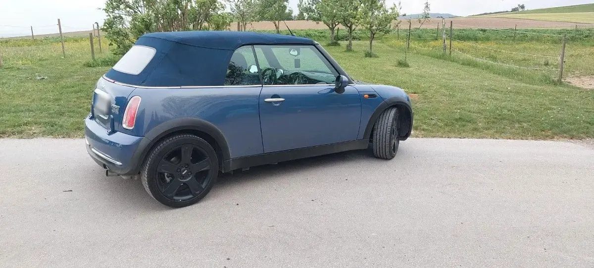 Gebraucht Mini Cooper Cabriolet 116 PS (85 kW) 2004 Blau Cabrio