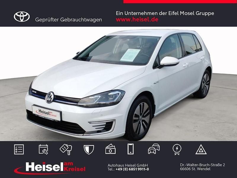 Weiß Gebraucht 2020 VW e-Golf Kleinwagen | 13.960 € (Fairer Preis) - Bild 1/4