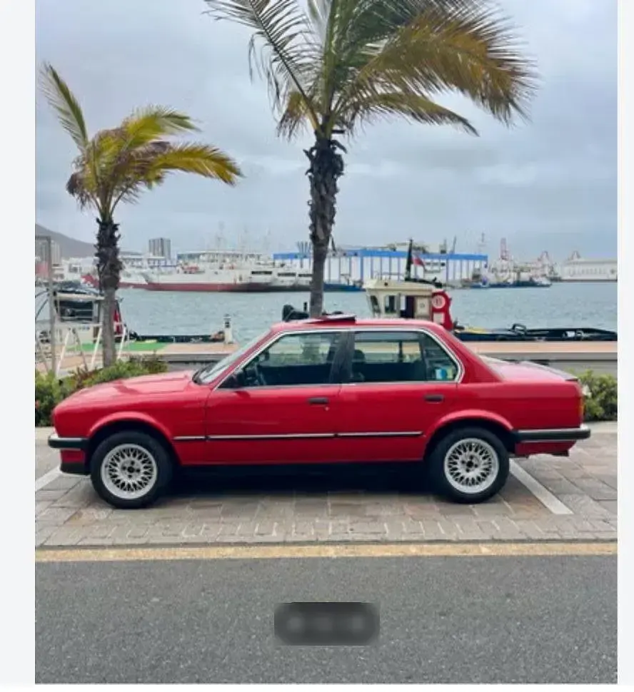 Gebraucht BMW 318 105 PS (77 kW) 1987 Rot Kleinwagen