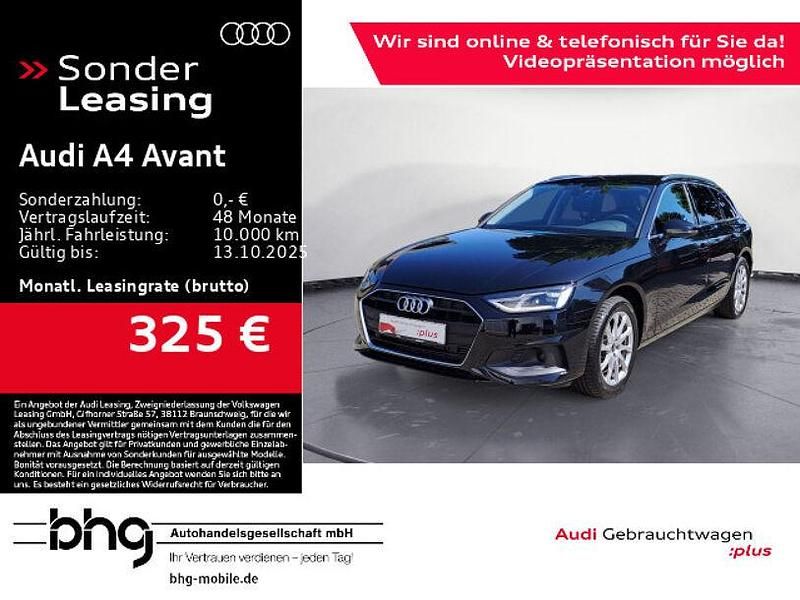 Mythosschwarz metallic Gebraucht 2024 Audi A4 Ambiente Kombi | 30.420 € (Guter Preis) - Bild 1/4