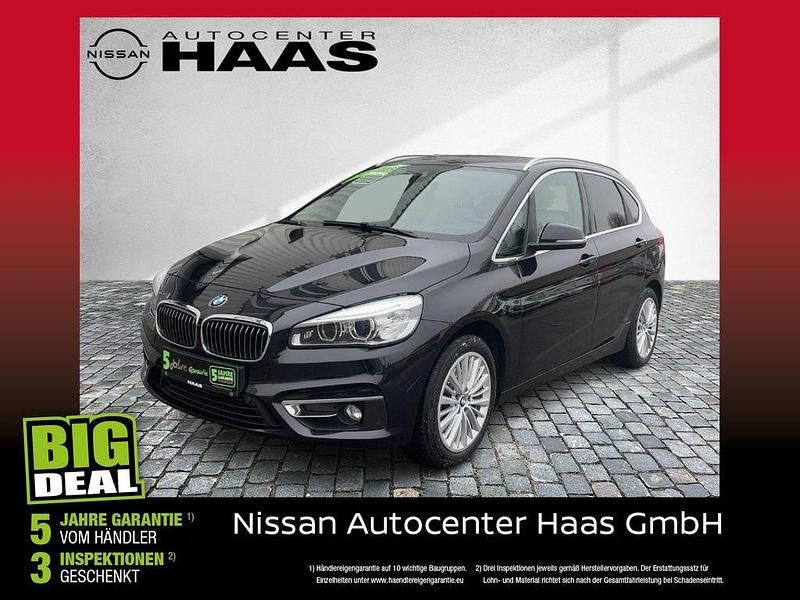 Gebraucht BMW 225 Active Tourer Luxury Line 231 PS (169 kW) 2017 Black sapphire metallic Van / Kleinbus
