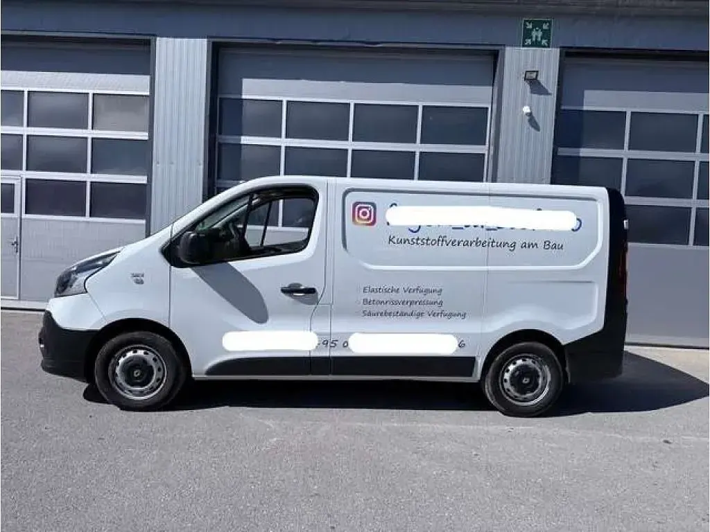 Gebraucht Renault Trafic 121 PS (88 kW) 2019 Weiß Van / Kleinbus