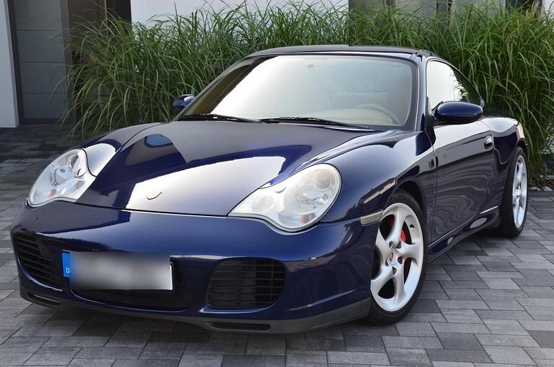 Blau Gebraucht 2002 Porsche 911 Carrera 4S Coupé | 44.996 € (Teuer) - Bild 1/4