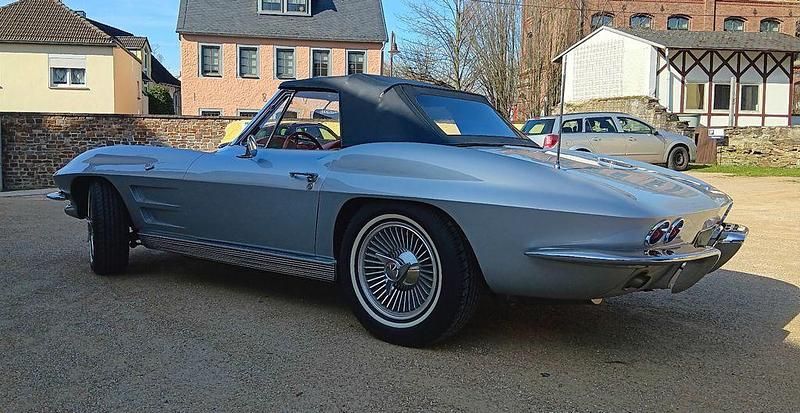 Gebraucht Corvette Stingray 300 PS (220 kW) 1963 Silber Cabrio