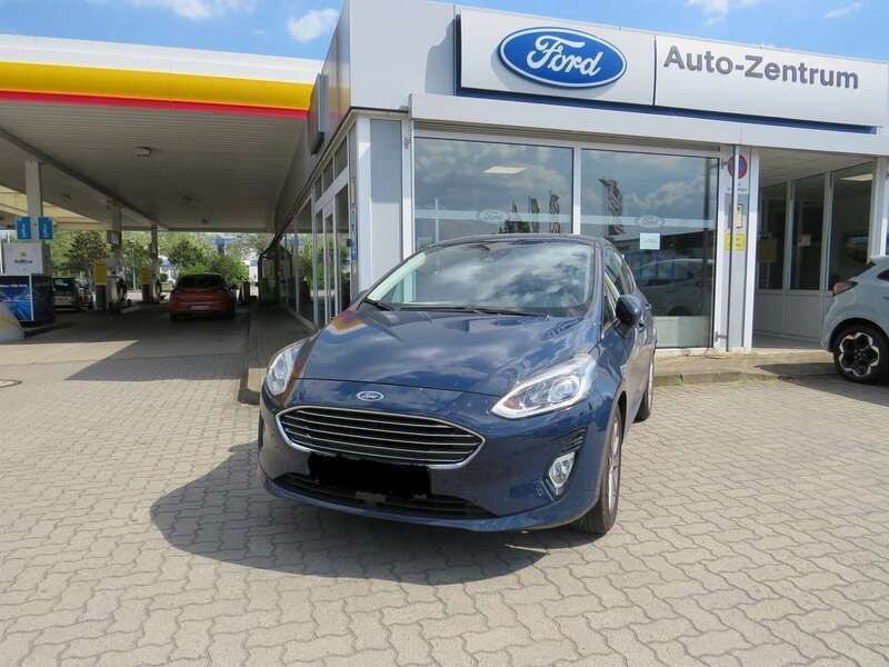Blazerblau Gebraucht 2020 Ford Fiesta Titanium Kleinwagen | 14.990 € (Fairer Preis) - Bild 1/4