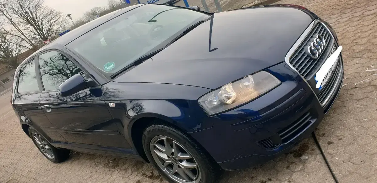 Gebraucht Audi A3 102 PS (75 kW) 2005 Blau Kleinwagen