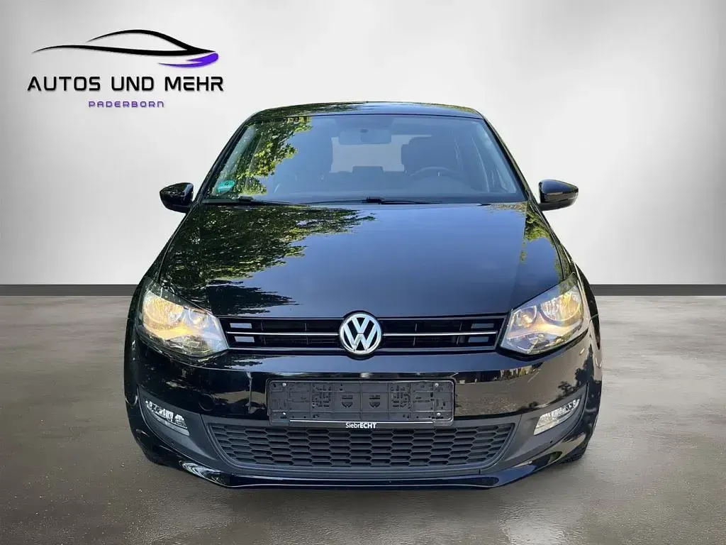 Gebraucht VW Polo Comfortline 90 PS (66 kW) 2012 Schwarz Kleinwagen