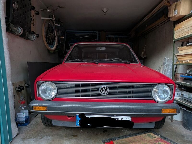 Gebraucht VW Golf Cabriolet 72 PS (52 kW) 1987 Grau Cabrio