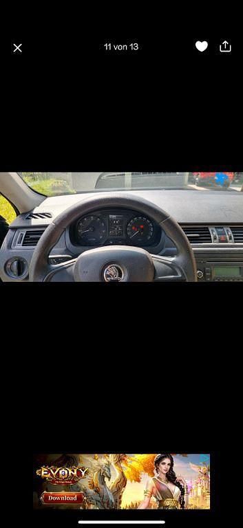 Grau Gebraucht 2015 Skoda Rapid Ambition Limousine | 6.400 € (Fairer Preis) - Bild 1/4