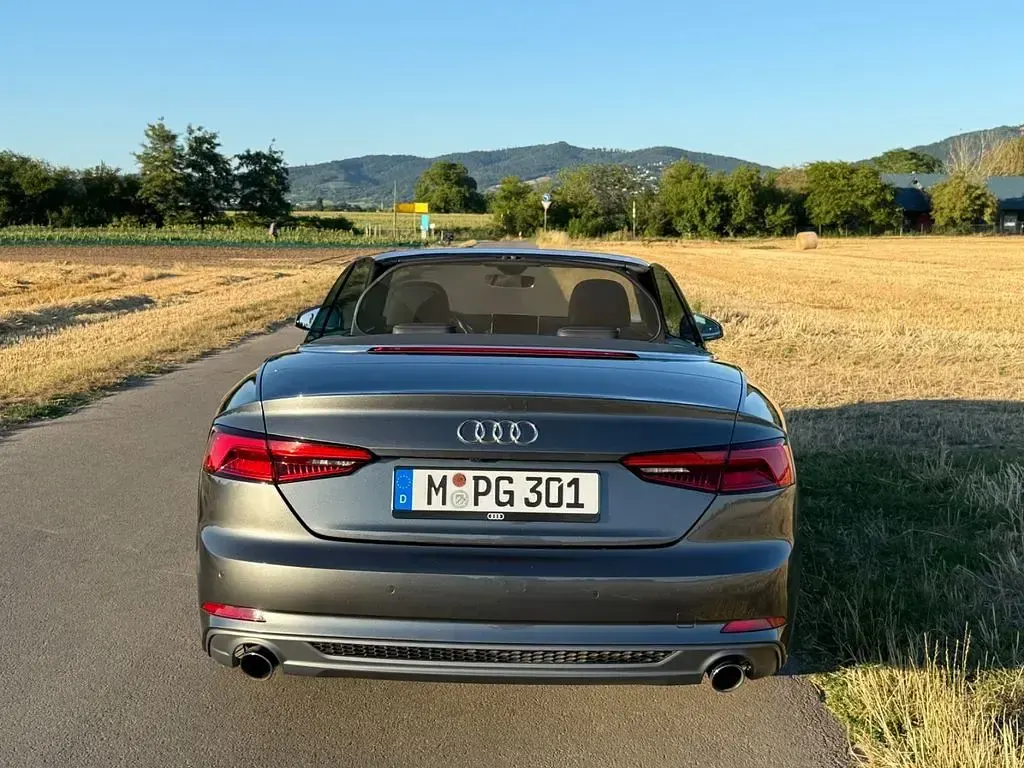 Gebraucht Audi A5 Cabriolet S-Line 252 PS (185 kW) 2017 Grau Cabrio