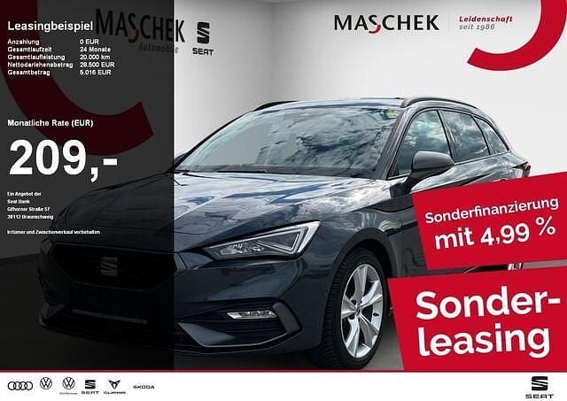 Gebraucht Seat Leon FR 150 PS (110 kW) 2024 Magnetic grau metallic Kombi