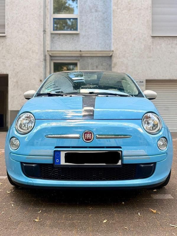 Blau Gebraucht 2013 Fiat 500C Cabrio | 5.350 € (Fairer Preis) - Bild 1/4