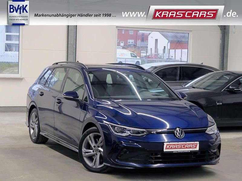 Blau Gebraucht 2022 VW Golf VIII R-line Kombi | 28.999 € (Teuer) - Bild 1/4