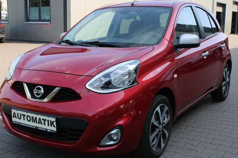 Rot Gebraucht 2016 Nissan Micra Visia Kleinwagen | 9.900 € (Fairer Preis) - Bild 1/4