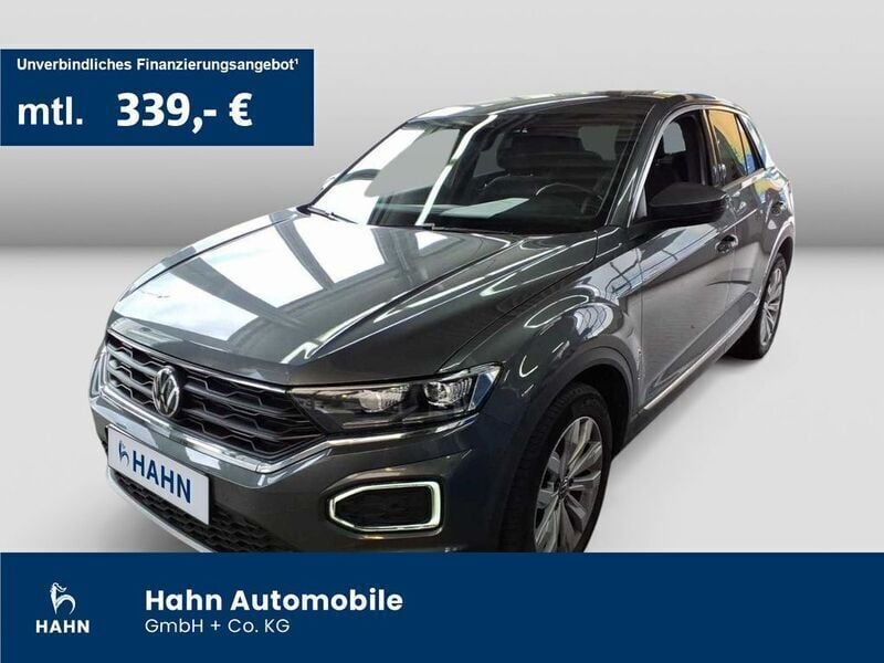 Indiumgrau metallic Gebraucht 2021 VW T-Roc Sport SUV | 24.930 € (Guter Preis) - Bild 1/3