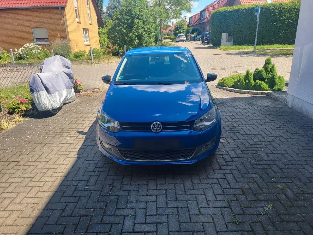 Gebraucht VW Polo Style 69 PS (50 kW) 2011 Blau Kleinwagen
