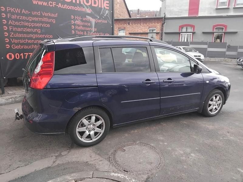 Gebraucht Mazda 5 Exclusive 145 PS (106 kW) 2006 Blau Van / Kleinbus