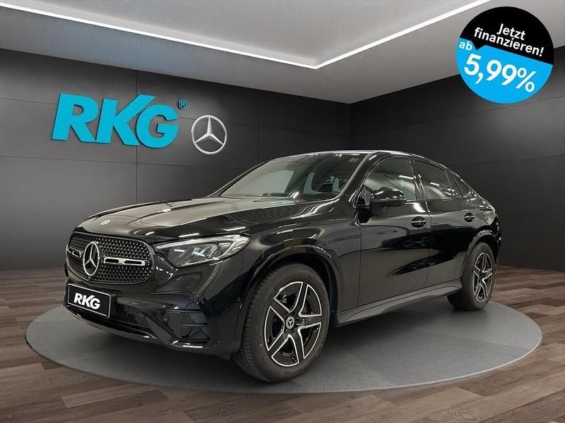 Schwarz Gebraucht 2025 Mercedes GLC220 AMG Coupé | 59.380 € - Bild 1/4