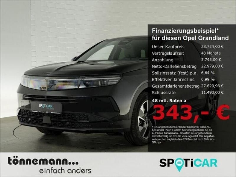 Gebraucht Opel Grandland X S 145 PS (106 kW) 2024 Schwarz SUV