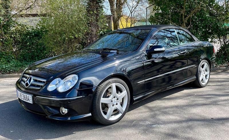 Gebraucht Mercedes CLK280 Elegance 231 PS (169 kW) 2007 Schwarz Cabrio