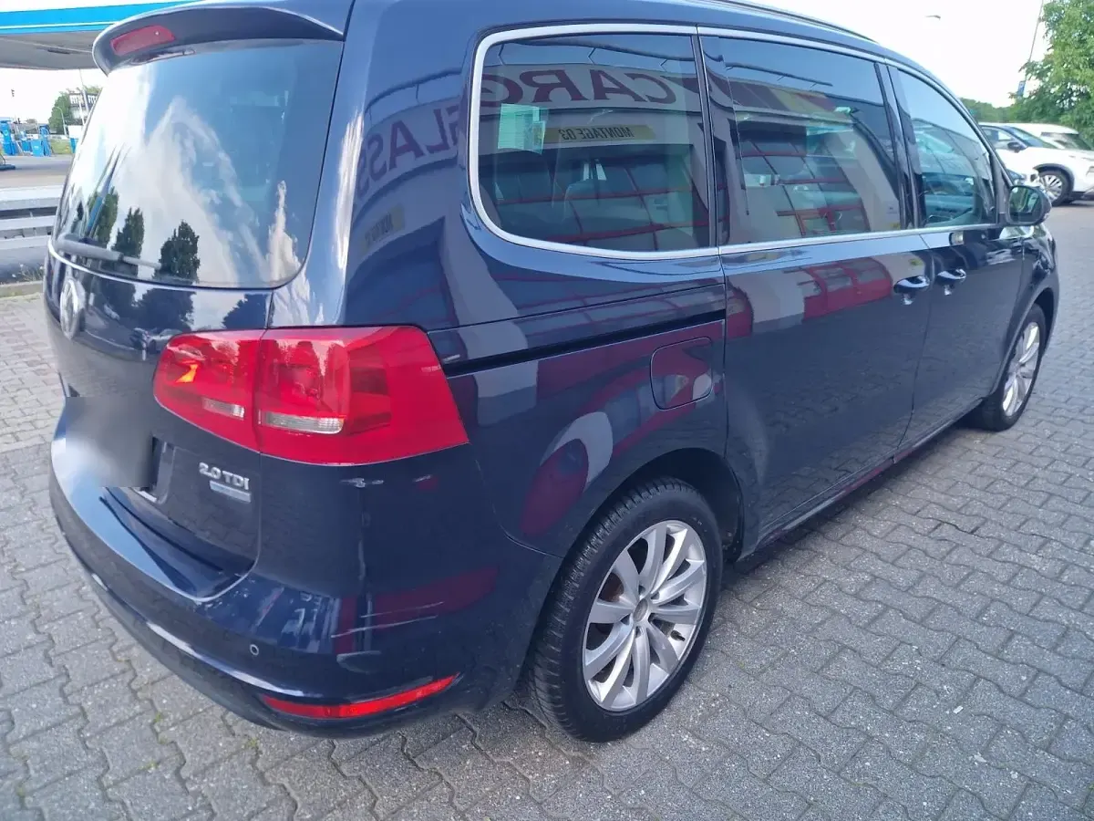 Gebraucht VW Sharan 170 PS (125 kW) 2012 Blau Van / Kleinbus