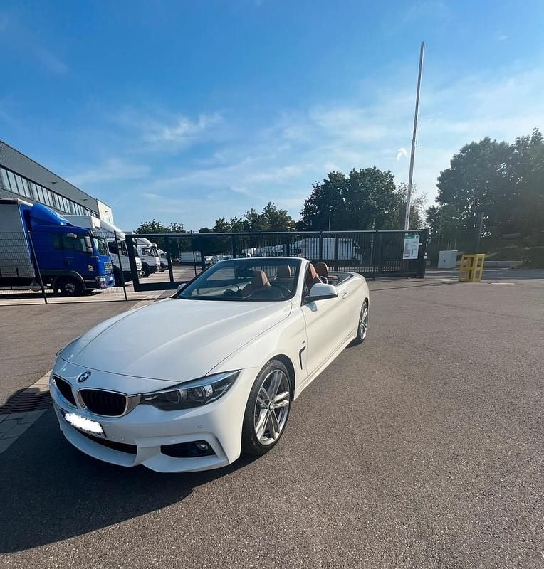 Weiß Gebraucht 2017 BMW 420 M Sport Cabrio | 20.499 € (Superpreis) - Bild 1/4