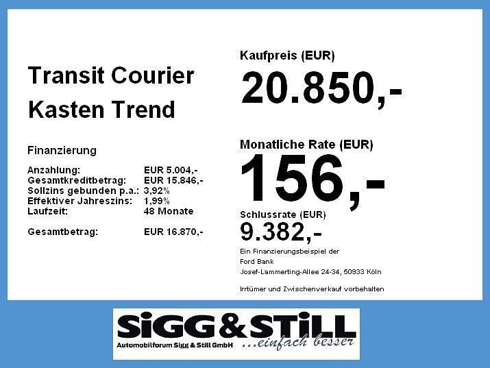 Neu Ford Transit Trend 101 PS (74 kW) 2026 Frost weiß Van / Kleinbus