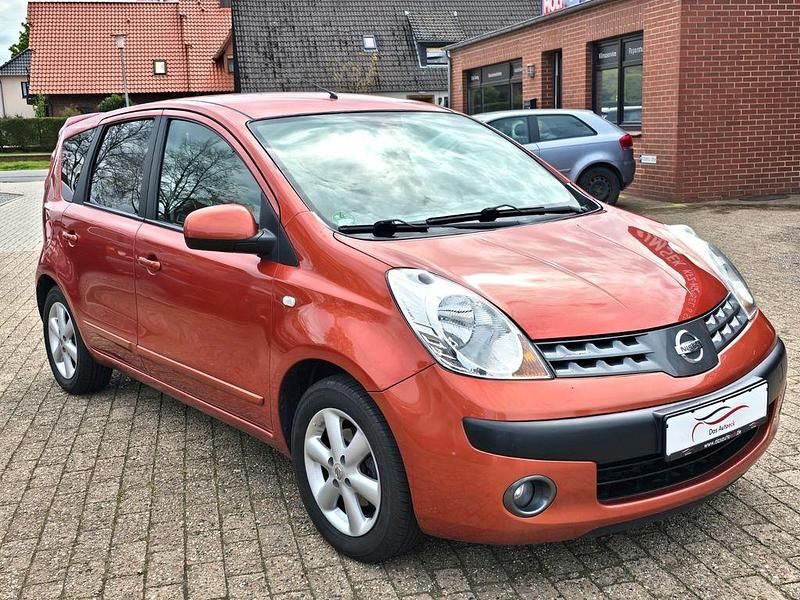 Gebraucht Nissan Note Acenta 88 PS (64 kW) 2007 Orange Kleinwagen