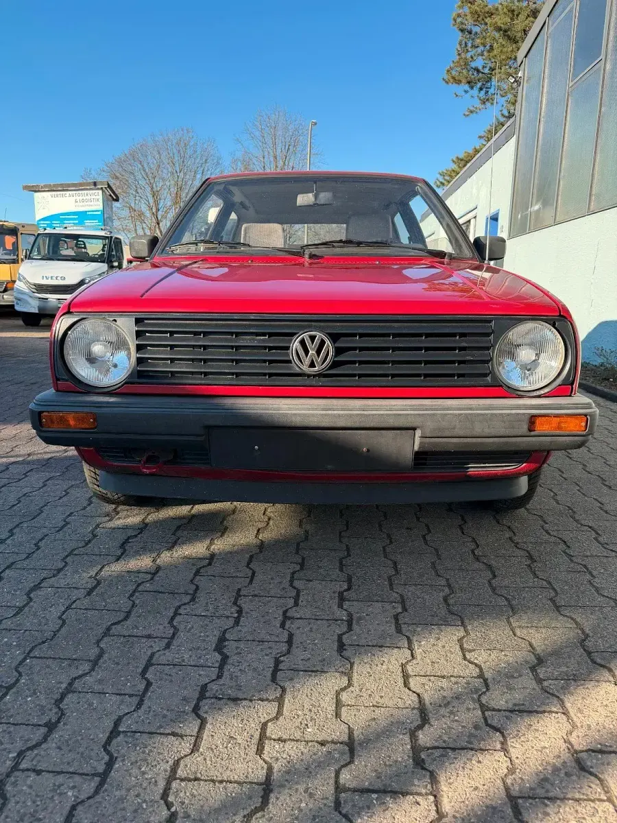 Gebraucht VW Golf II 55 PS (40 kW) 1990 Rot Kleinwagen
