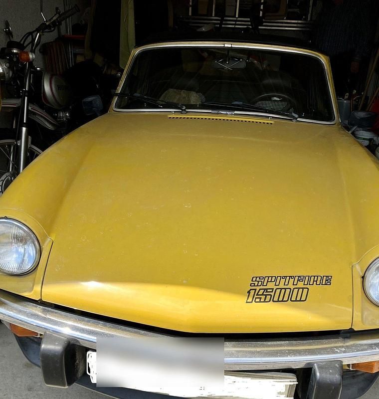 Gelb Gebraucht 1980 Triumph Spitfire Cabrio | 12.000 € - Bild 1/4