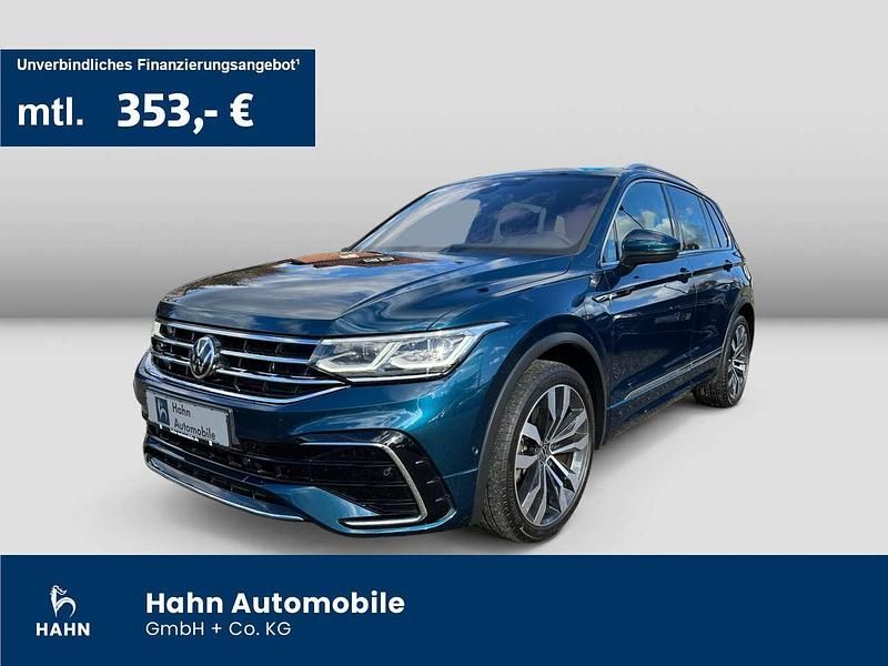 Blau Gebraucht 2022 VW Tiguan R-line SUV | 29.990 € (Superpreis) - Bild 1/3