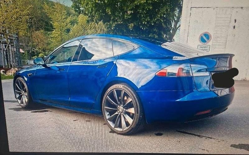 Gebraucht Tesla Model S 344 kW (469 PS) 2017 Blau Kleinwagen