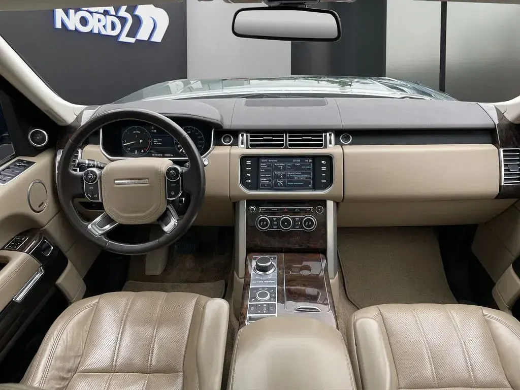 Gebraucht Land Rover Range Rover Vogue 340 PS (250 kW) 2013 Grün SUV