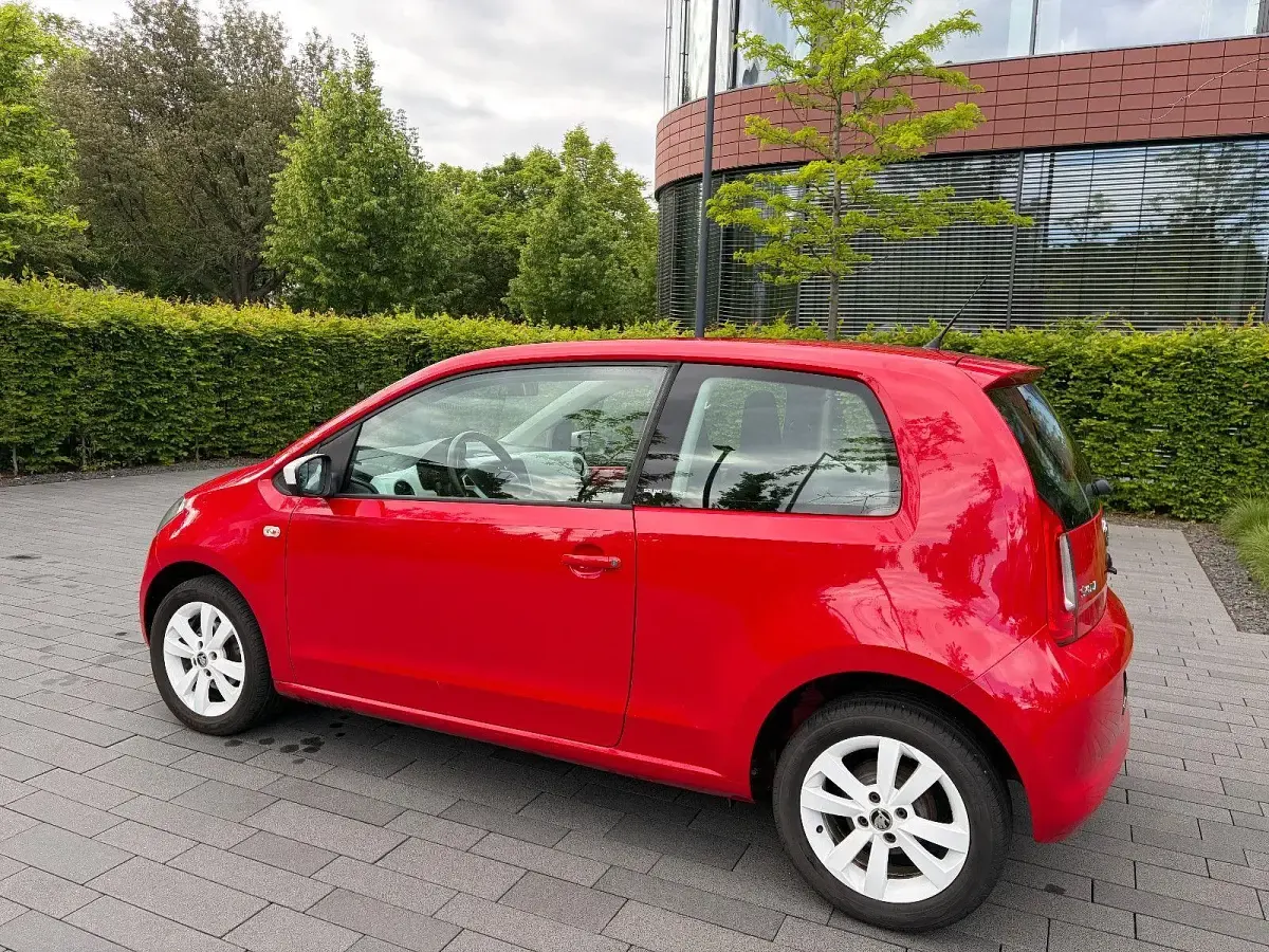 Gebraucht Skoda Citigo 60 PS (44 kW) 2016 Rot Kleinwagen