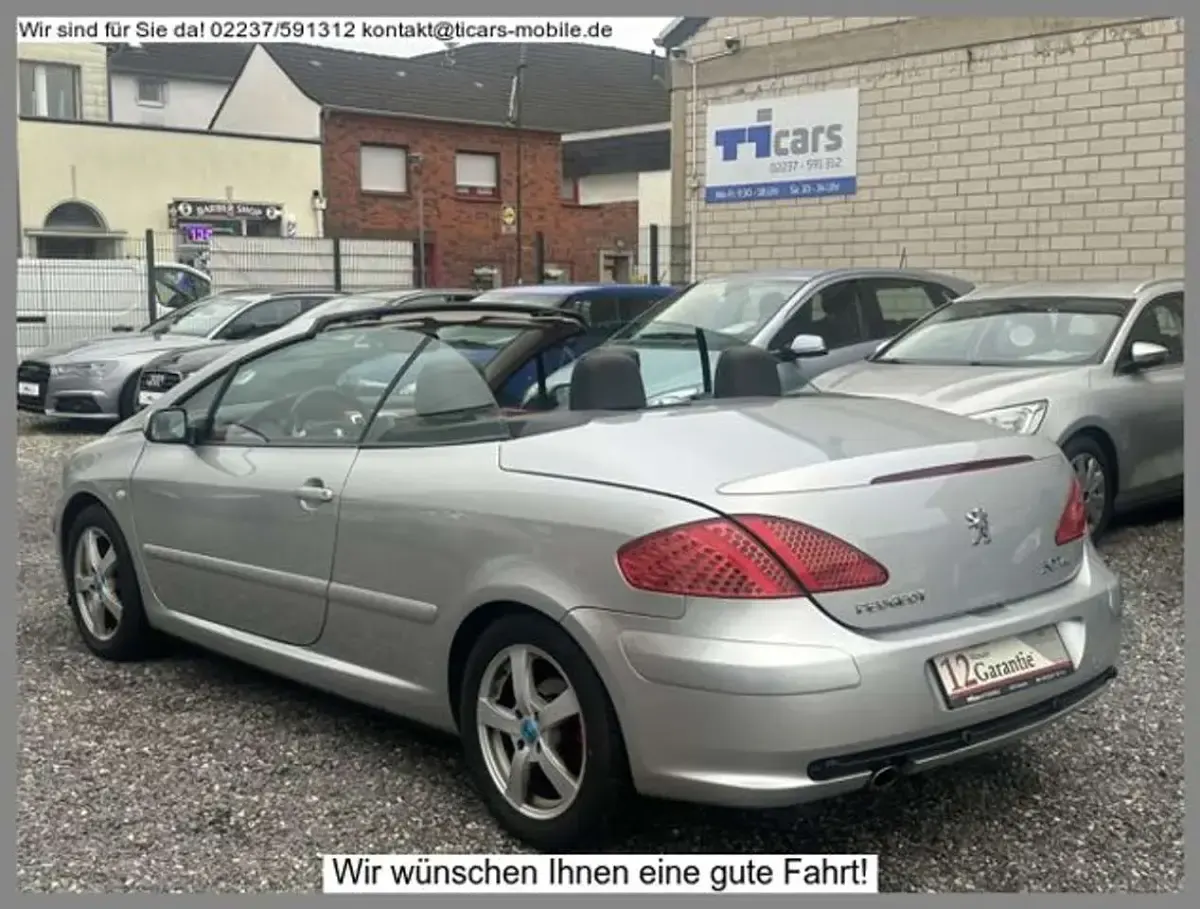 Gebraucht Peugeot 307 CC 136 PS (100 kW) 2003 Silber Cabrio