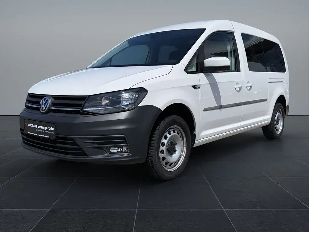 Gebraucht VW Caddy Trendline 131 PS (96 kW) 2019 Weiß Van / Kleinbus