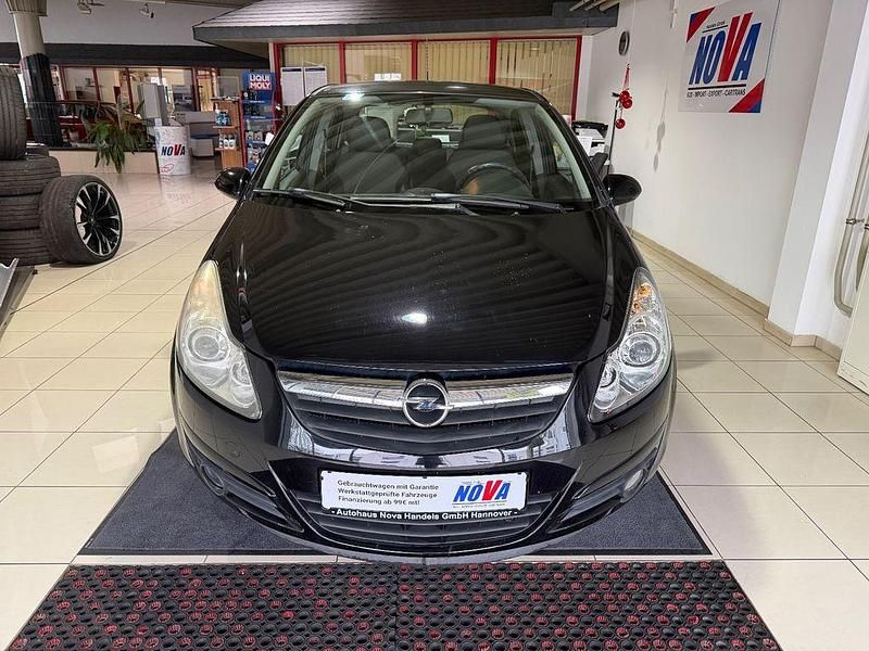 Gebraucht Opel Corsa Edition 80 PS (58 kW) 2010 Schwarz Limousine