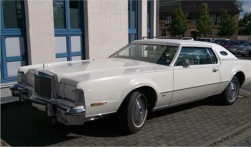 Weiß Gebraucht 1975 Lincoln Continental Coupé | 16.999 € - Bild 1/4